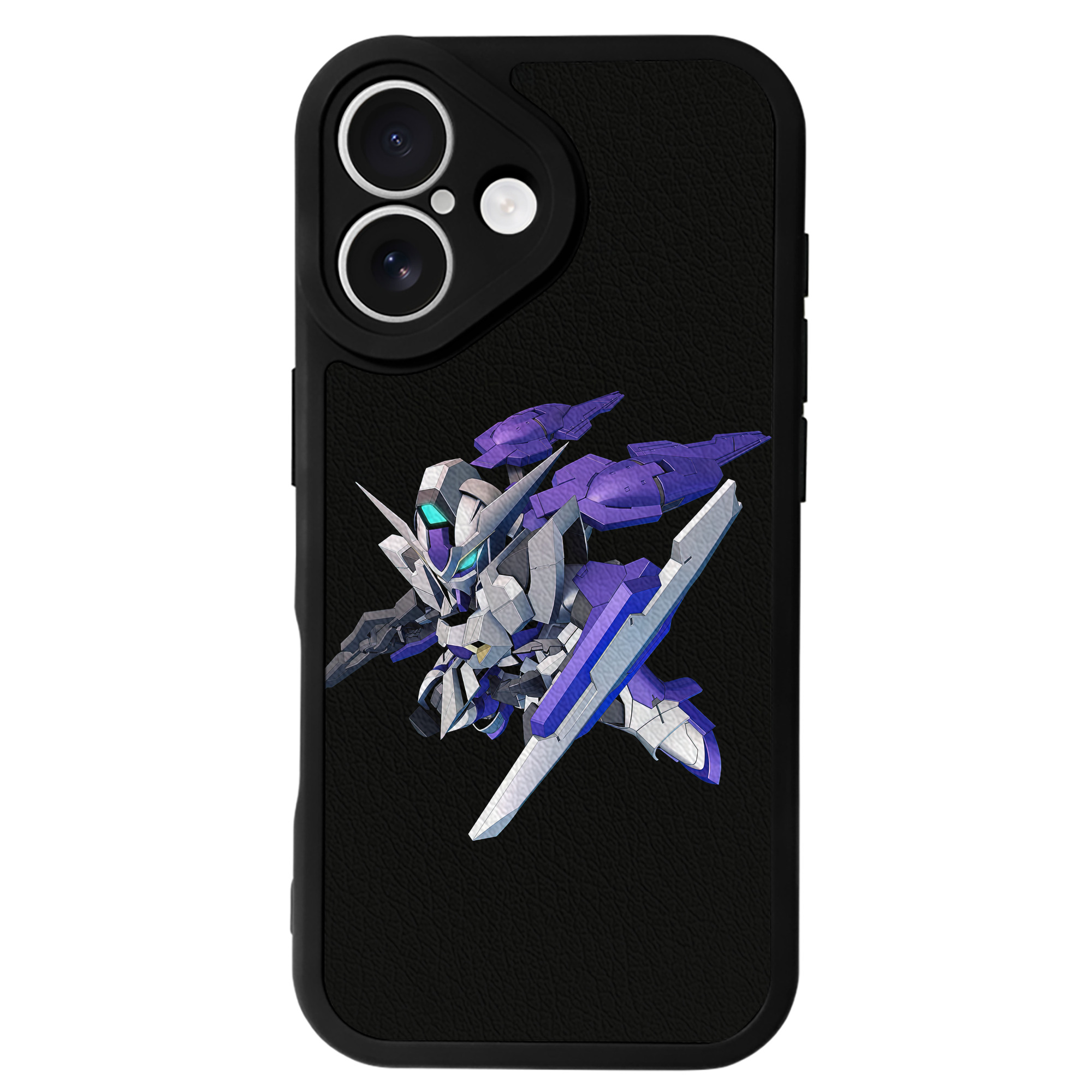 （画像用） 機動戦士ガンダム Mobile Suit Gundam 【iPhone 16シリーズ対応】シリコンスマホケース（レザー調） 材質：シリコン